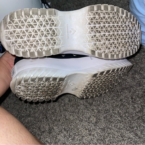 Converse Chuck Taylor All Star Lugged 2.0 High Top Black Canvas Sz 8.5M/10.5W - Picture 6 of 9